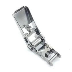 Silver Tone Stainless Steel Ratchet Buckle for 25mm Width Tie Down Strap