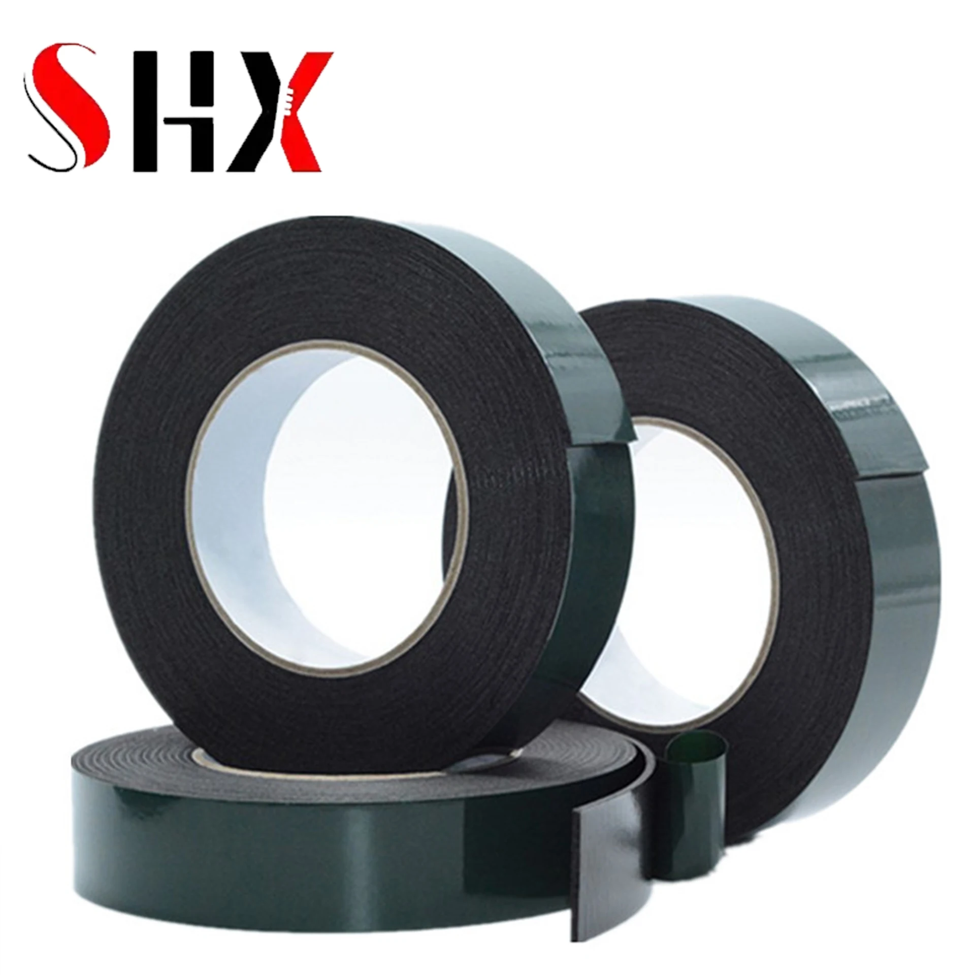 

10m Double Sided Tape Strong Adhesive Black Foam Tape for Cell Phone Repair Gasket Screen PCB Dust Proof 1mm Thick