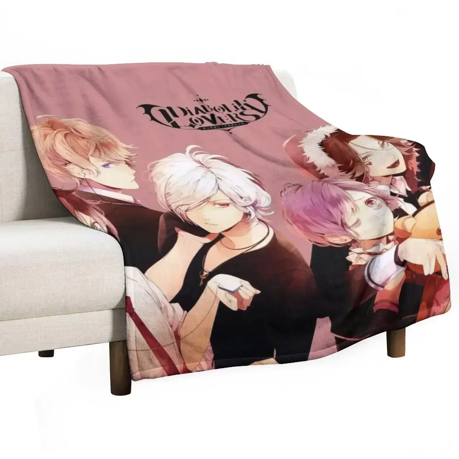 

Diabolik Lovers Throw Blanket Vintage Blankets Sofas Of Decoration Thins Blankets