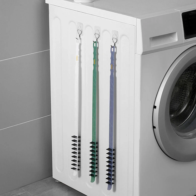 Tiefenreinigungsbürste für Waschmaschine, extra langer Griff und Schwammborsten, perfekt zum Entfernen robustem Schmutz und Schmutz – Detail 2