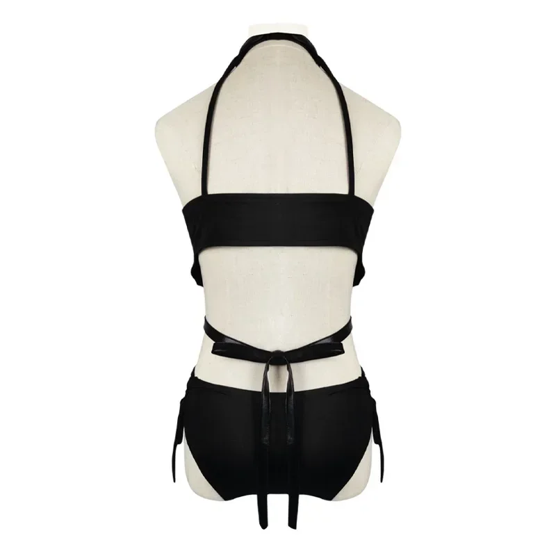Cos Death Note Cos Black Camisole Swimsuit Death Note Misa Amane Women's Cosplay Costume Cosplay