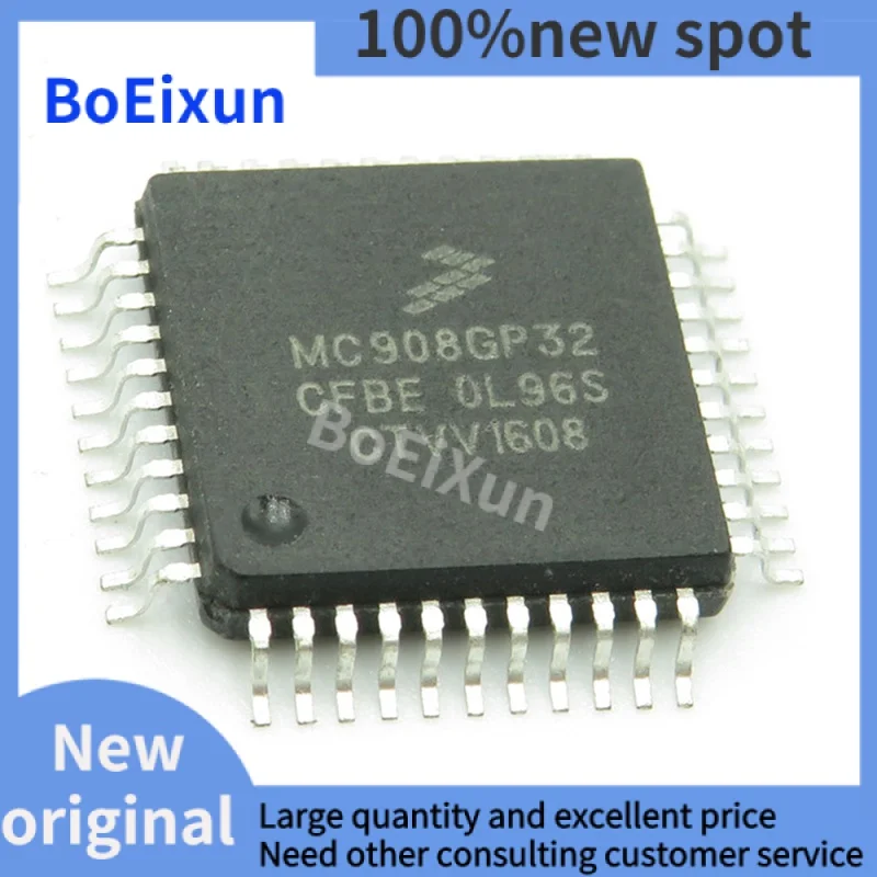 

1-100 PCS MC908GP32CFBE SMD QFP-44 8-bit Microcontroller MCU-HC08 MCU Chip Brand New Original In Stock