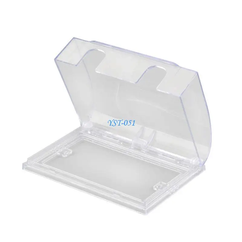 

E15A Clear Waterproof Outlet Cover Switch Socket Protective Box Lockable Bubble Cover Bathroom Outlet Receptacle Protector