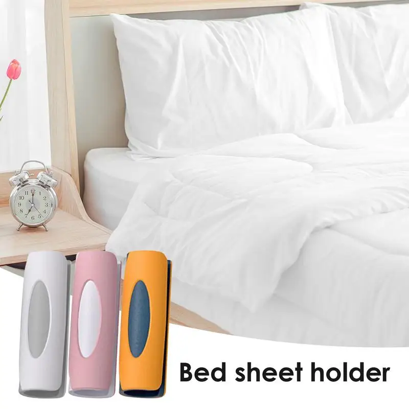 6 Pack Creative Bed Sheet Holder Anti-slip Clip Bedspread Clip Quilt Holder Bedsheet Gripper Fastener Keep Sheets In Place Bed