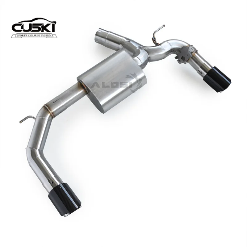 العادم مع صمام لسيارات BMW 420i 428i N20 2.0t 2014-2016 ماسورة العادم مع ملحقات عادم السيارة الخلفي للقطط #4