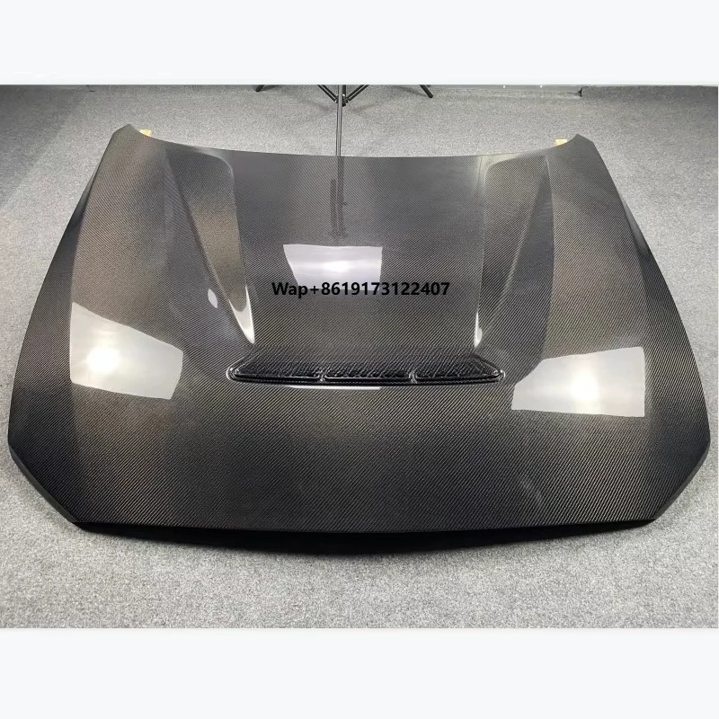 

High Quality Carbon Fiber CS Car Hood for M2 M2C 2 Series F22 F23 and 1 Series F20 F21 All Fit Perfect Engine Hood Car Hood