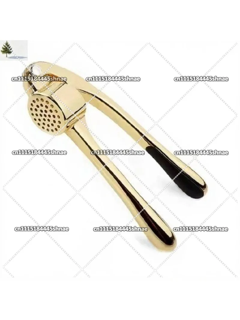 Kitchen Tools Gold Garlic Peeler Rose Gold Garlic Puree Silver Garlic Press