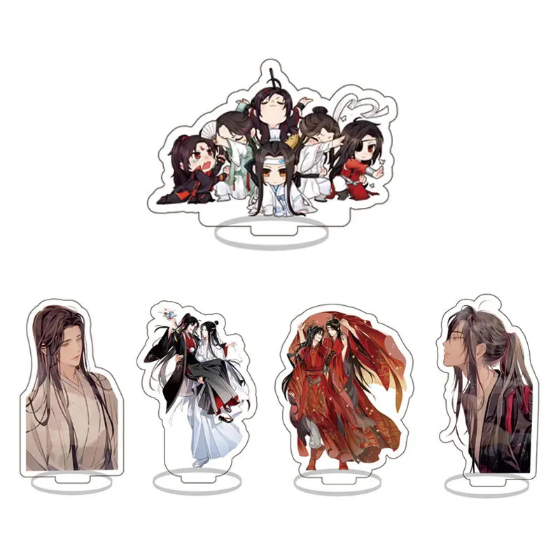 

TGCF Heaven Official's Blessing Standee Stand Model Plate Decoration Desk Figure Display Fans Couple Gift Cartoon Creativity