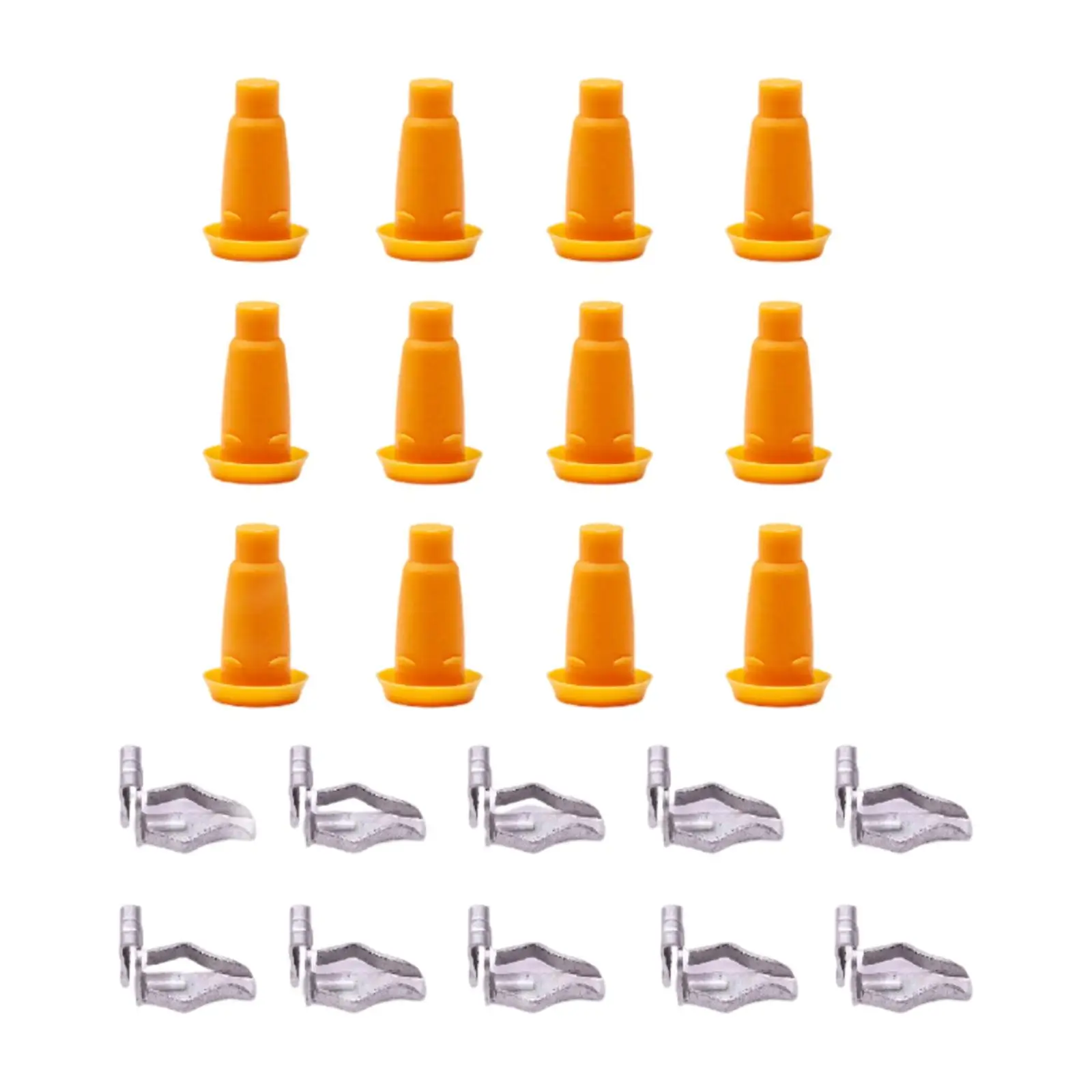 24 قطعة لوحة الباب الأمامي كليب الإطار المقابس كليب عدة 4853962 4500027 ل تشيفي كامارو كامل الحجم Corvair Nova بسهولة التركيب