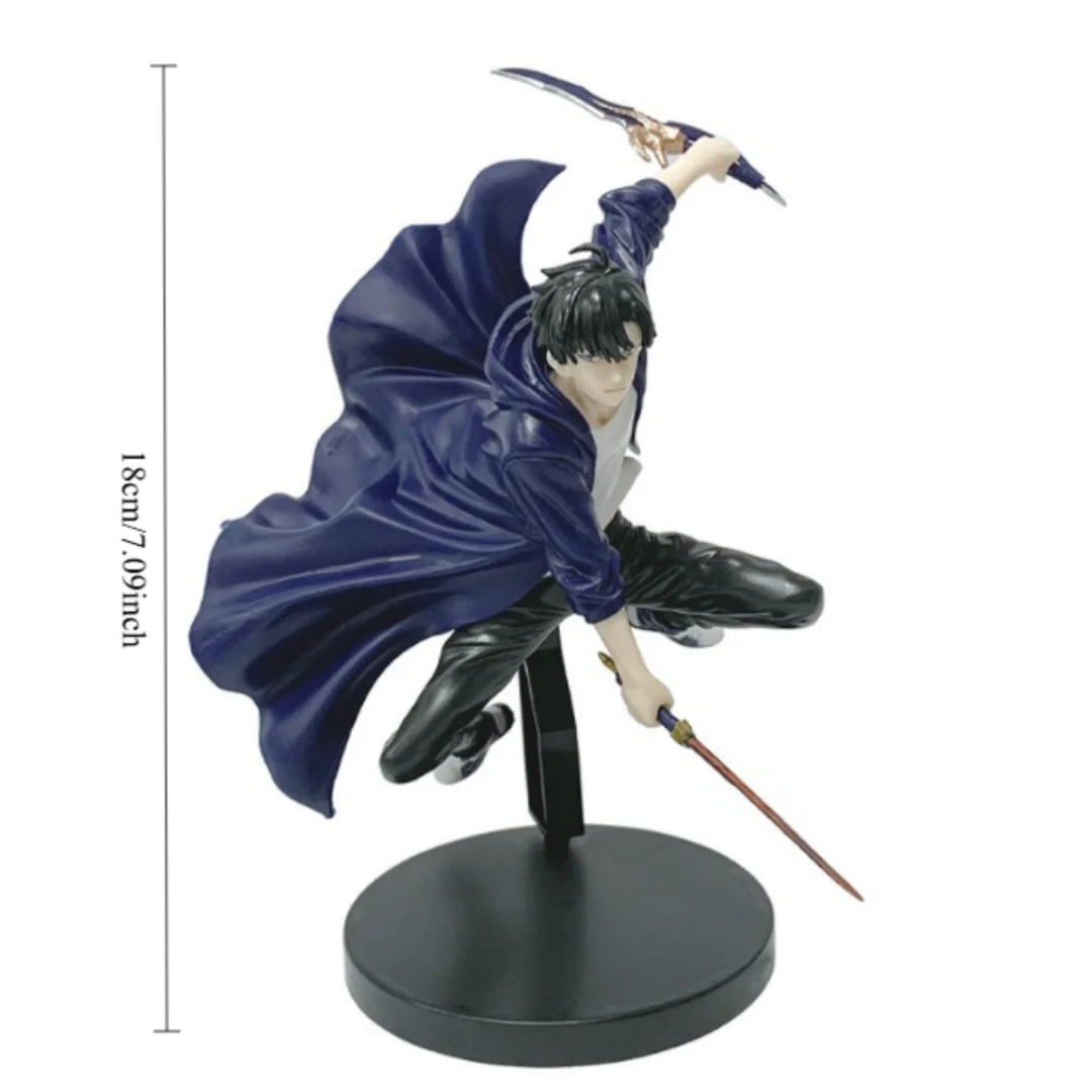 Disponibile Livellamento solista (versione anime) Figura -Sung Jinwoo Action Figure 21 cm PVC Raccogliere modello Figura Display Regalo per bambini