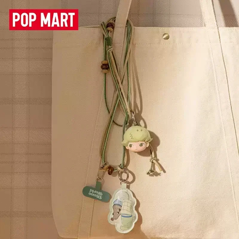 

POP MART DIMOO The Missing Day Series, ремешок для мобильного телефона, слепая коробка, аниме-фигурка, сумка-угадай, орнамент, фигурки, куклы, модель, подарок