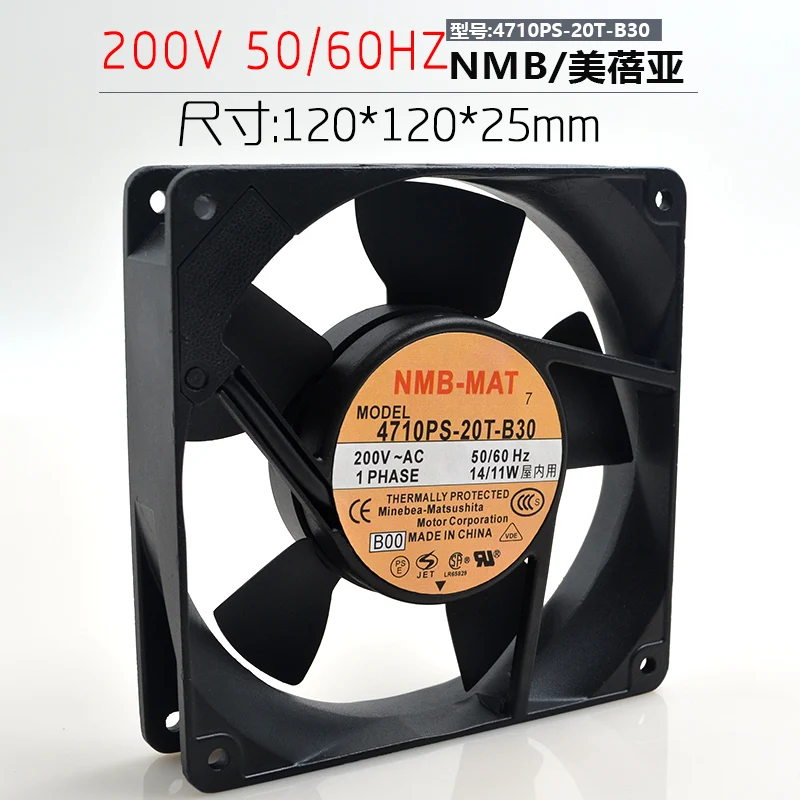 

Ps - 20 t - 4710 B30 AC200V 14/11 w inverter fan 120 * 25