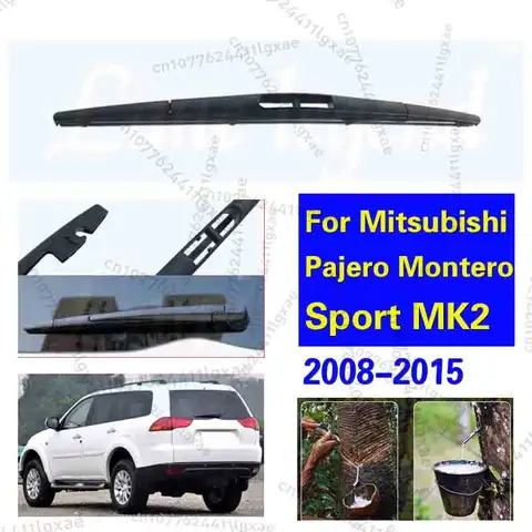 14 "Heckscheibe Scheibenwaschanlage Wischer Klinge Für Mitsubishi Pajero Montero Sport MK2 2008-2015 Auto Zubehör Zubehör