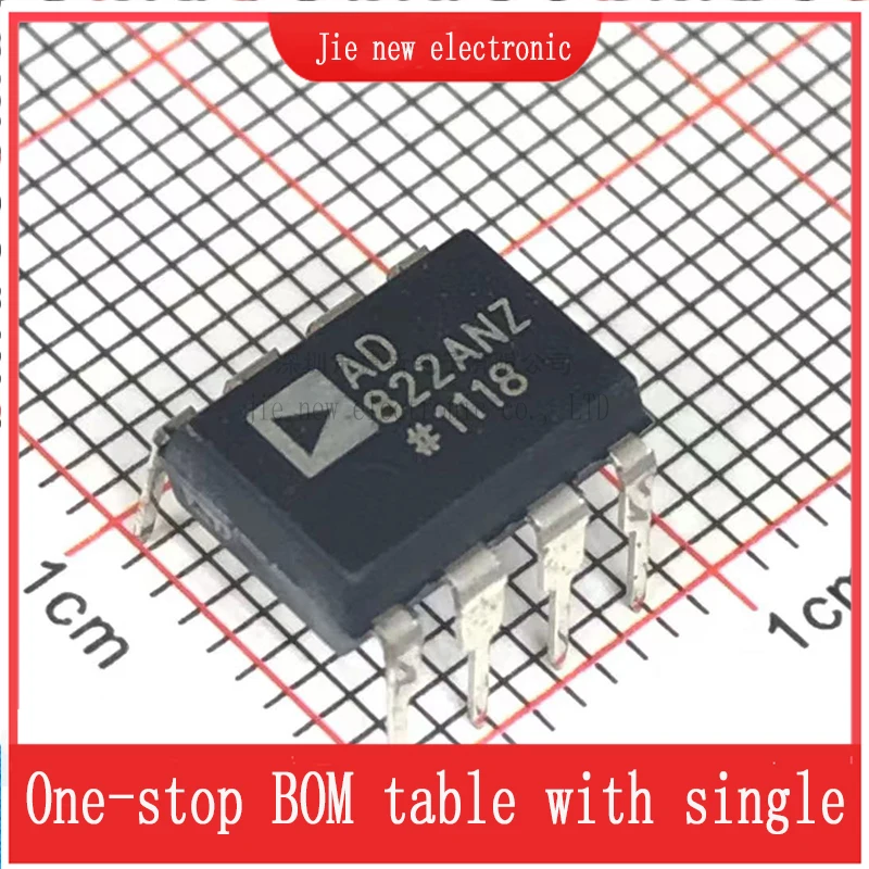 

5PCS AD822ANZ DIP8 Operational amplifier new original spot supply
