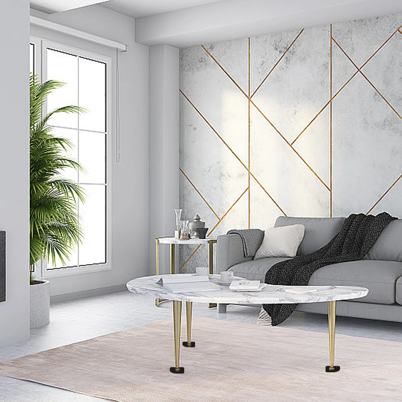 

16Pcs Anti-Slip Furniture Pads Eva Noise Reduction Chair Table Leg Protectors Floor Scratch Cushioning Anti-Vibration