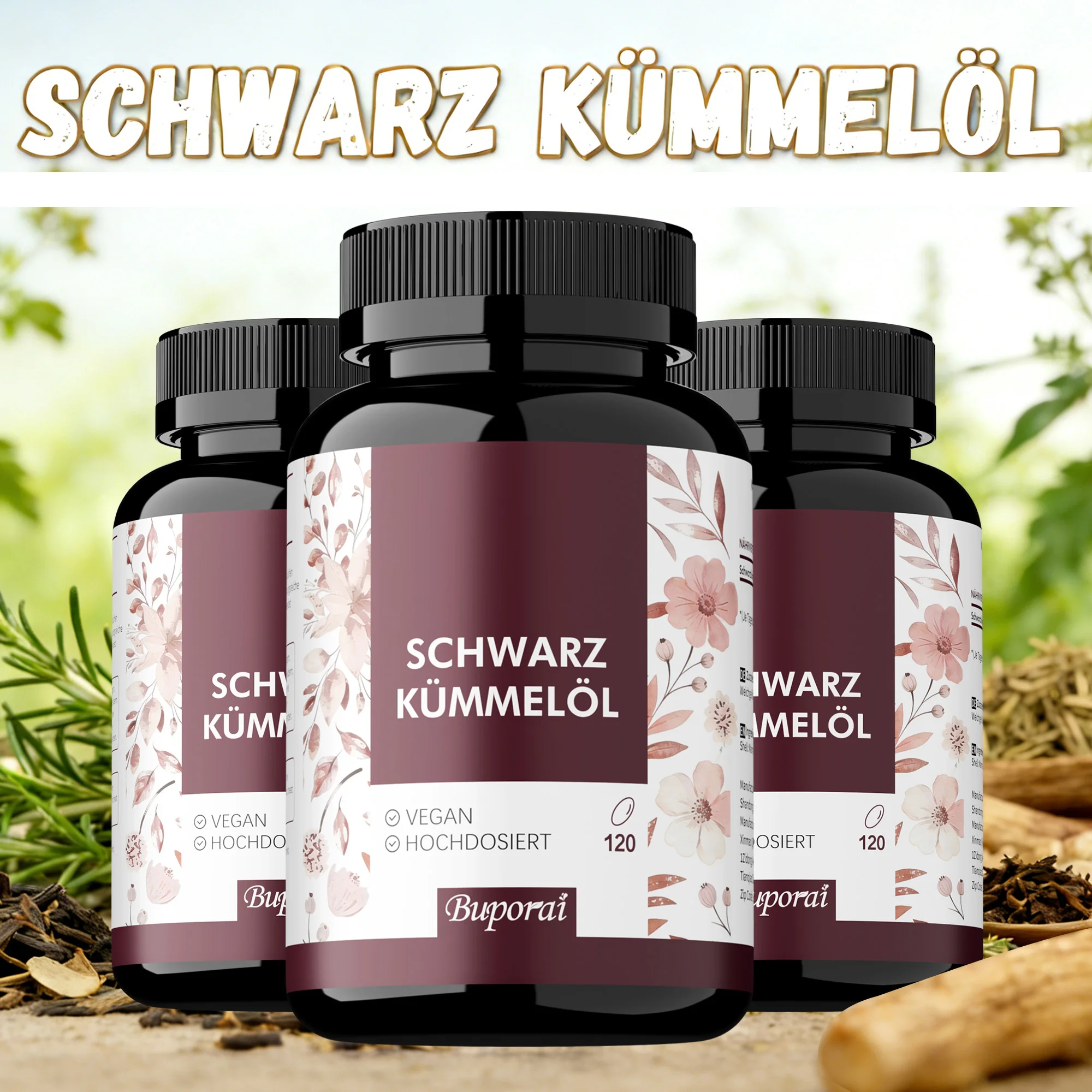 

Масло черного тмина - способствует улучшению пищеварения, функции почек и печени, поддерживает иммунную систему, помогает при воспалениях, ухаживает за волосами и обеспечивает их питание.