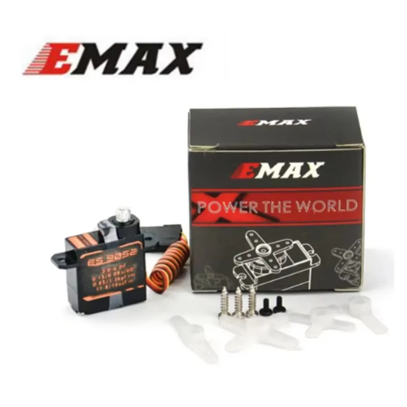 EMAX ES9052MD RC FPV 비행기 드론용 기어가 있는 디지털 금속 서보 5.5g