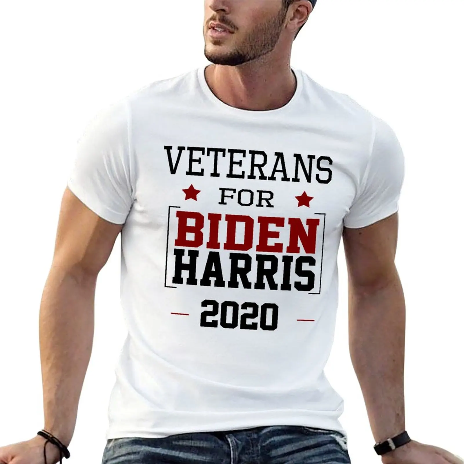 

cotton 100% Harris For shirt man high t Biden Veterans t cotton quality 2020 man T-Shirt shirts