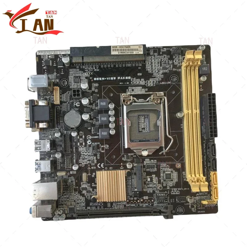 

For ASUS B85M-VIEW PAKER Motherboard B85 16GB LGA 1150 DDR3 M-ATX Mainboard 100% Tested Fast Ship TT