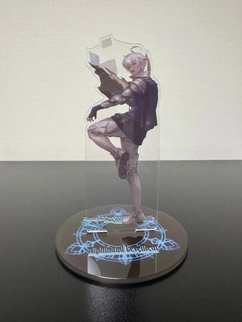 Final Fantasy XIV Shadowbringers 15cm Acrylic Stand Game Character Figure Desktop Decor Collection Gift keychain