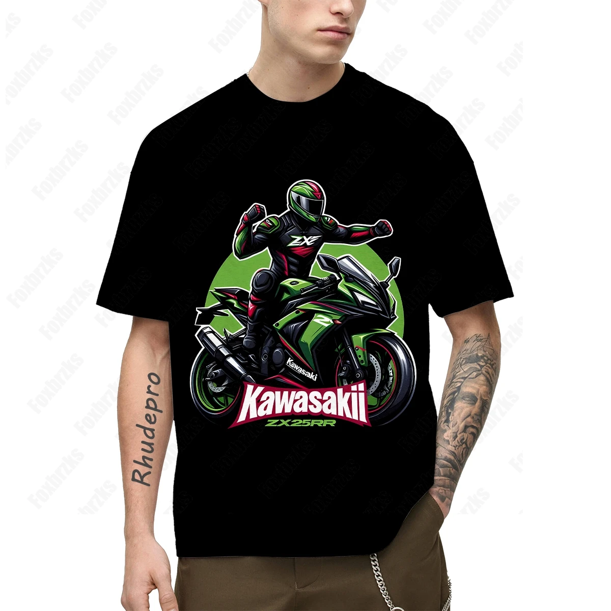 

Men Women New T Shirt Kawasaki Motorcycle Graphic 3D Print Quick Drying Breathable Fashion Clothes Summer Men Casual T-shirts 2
