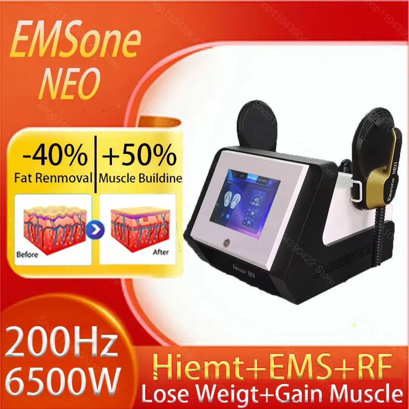 

EMSone NEO Health Weight Loss Machine 15 Tesla EMS Body Fat Burning Shaping 6500W RF Electromagnetic Muscle Stimulating Machine