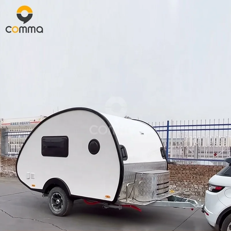 Remolques de viaje y caravana para vehículos recreativos en forma de lágrima a la venta