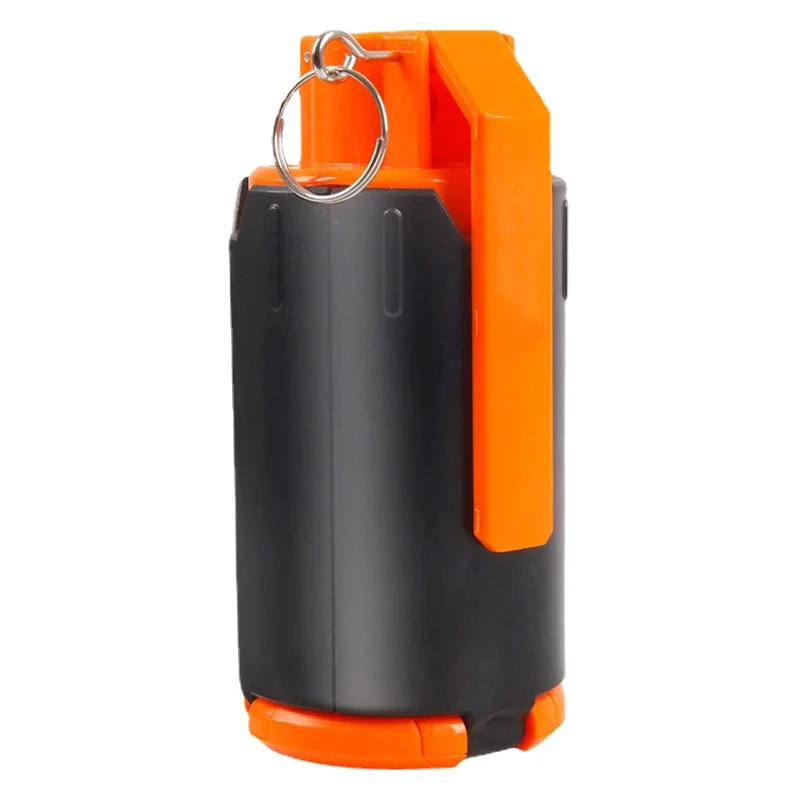 ZHUIYUE Water Ball Orange Grenade Paintball Tactical Props Water Beads Balls for Nerf Gel Ball Airsoft for CS Games Toy Grenade