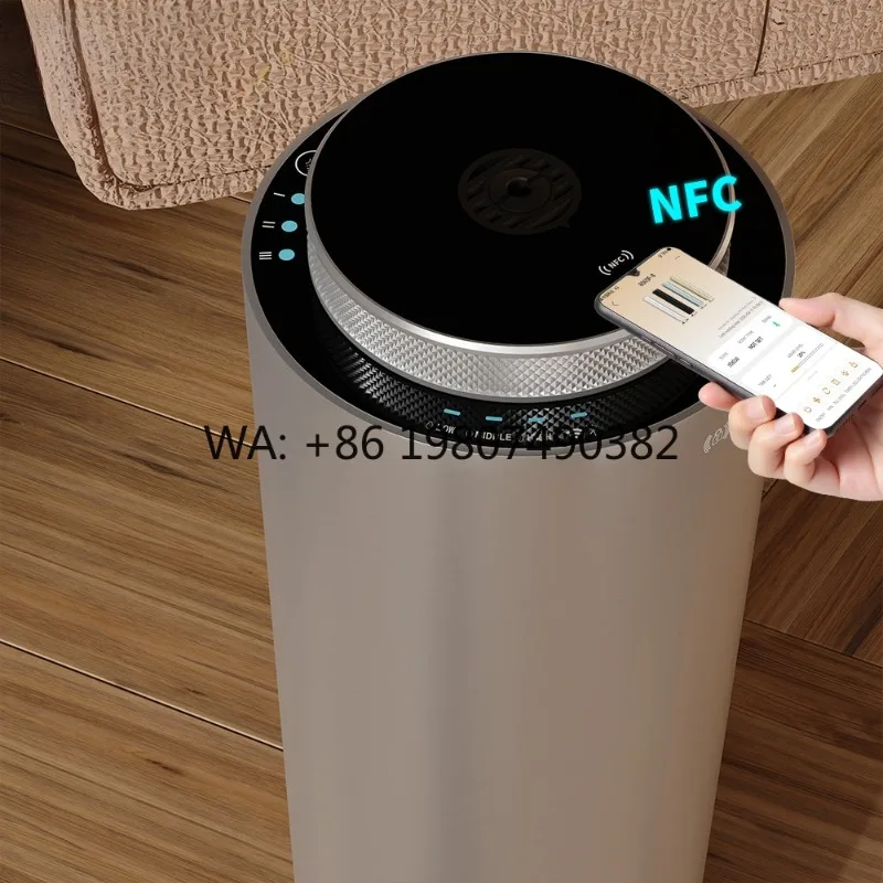 

Aluminum Waterless Aroma Diffuser, WiFi Smart Control, Colorful Ambient Light Large Essential Oil Scent Machine
