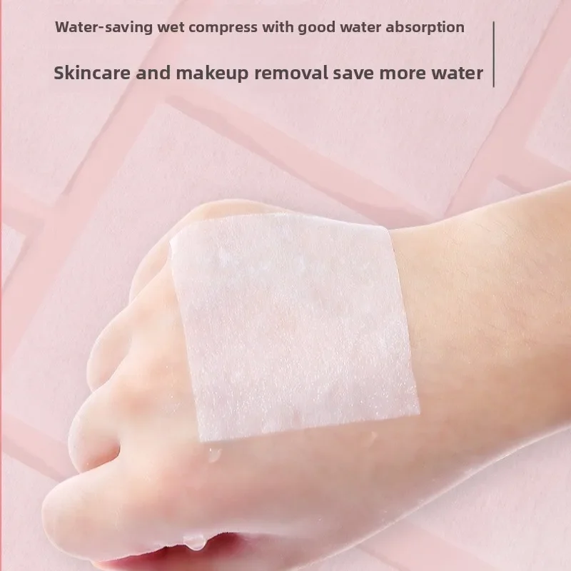 1000 szt. Jednorazowe płatki kosmetyczne do demakijażu, miękkie waciki do usuwania makijażu, papierowe płatki do oczyszczania twarzy, płatki kosmetyczne z pudełkiem