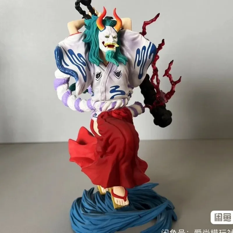 23cm Anime Figure One Piece Yamato Raimei Hakke Pvc Statue Action Figurine Collectible Model Doll Gift Decoration Ornaments Toys