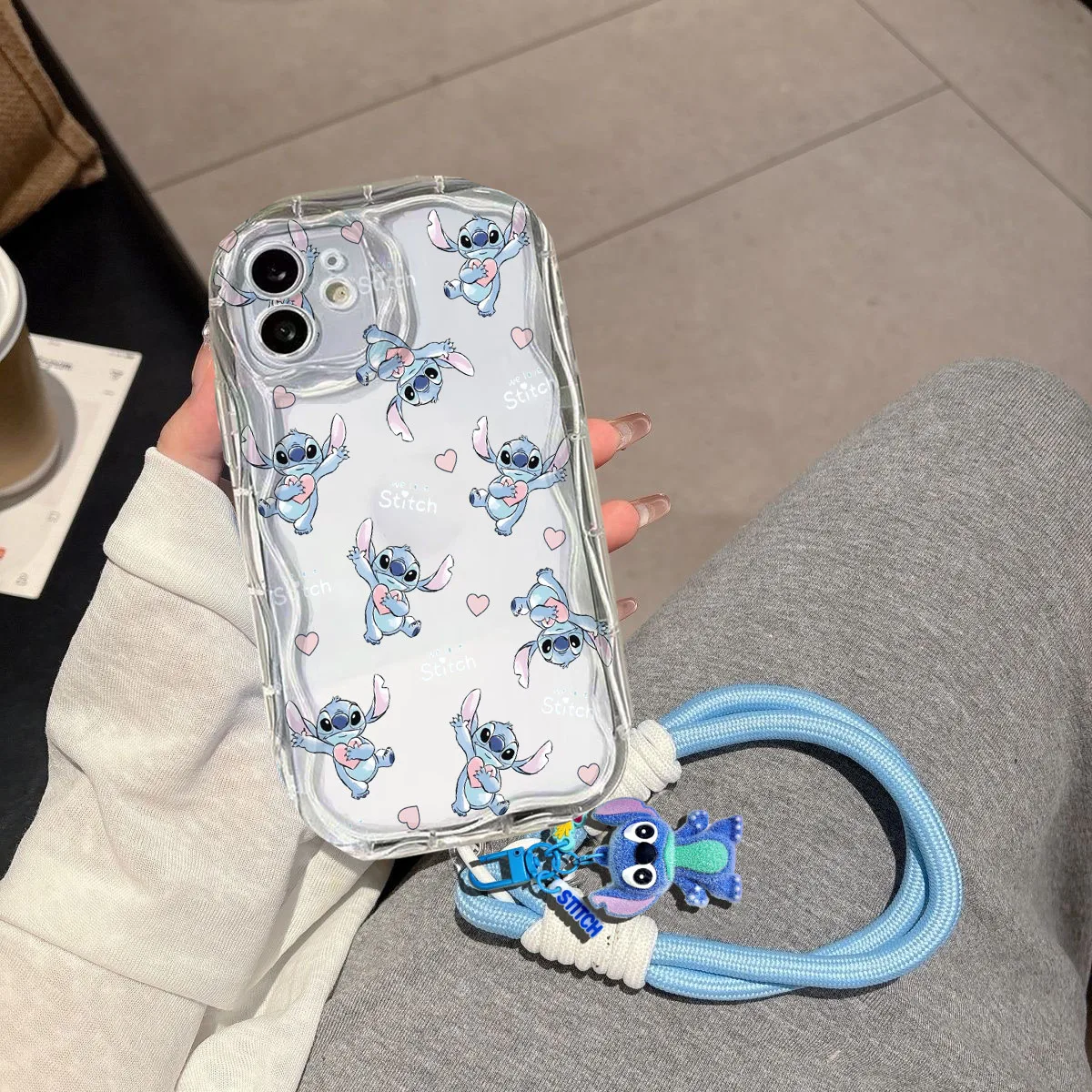 Stitch Fur Keychain… - image