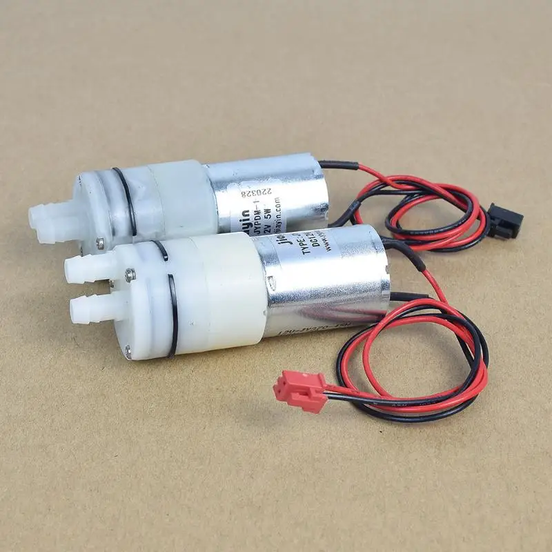 370 Mini Diaphragm Water Pump 12V Micro High Efficiency for DIY Dispenser Smart Tea Table Automatic Garden Watering System