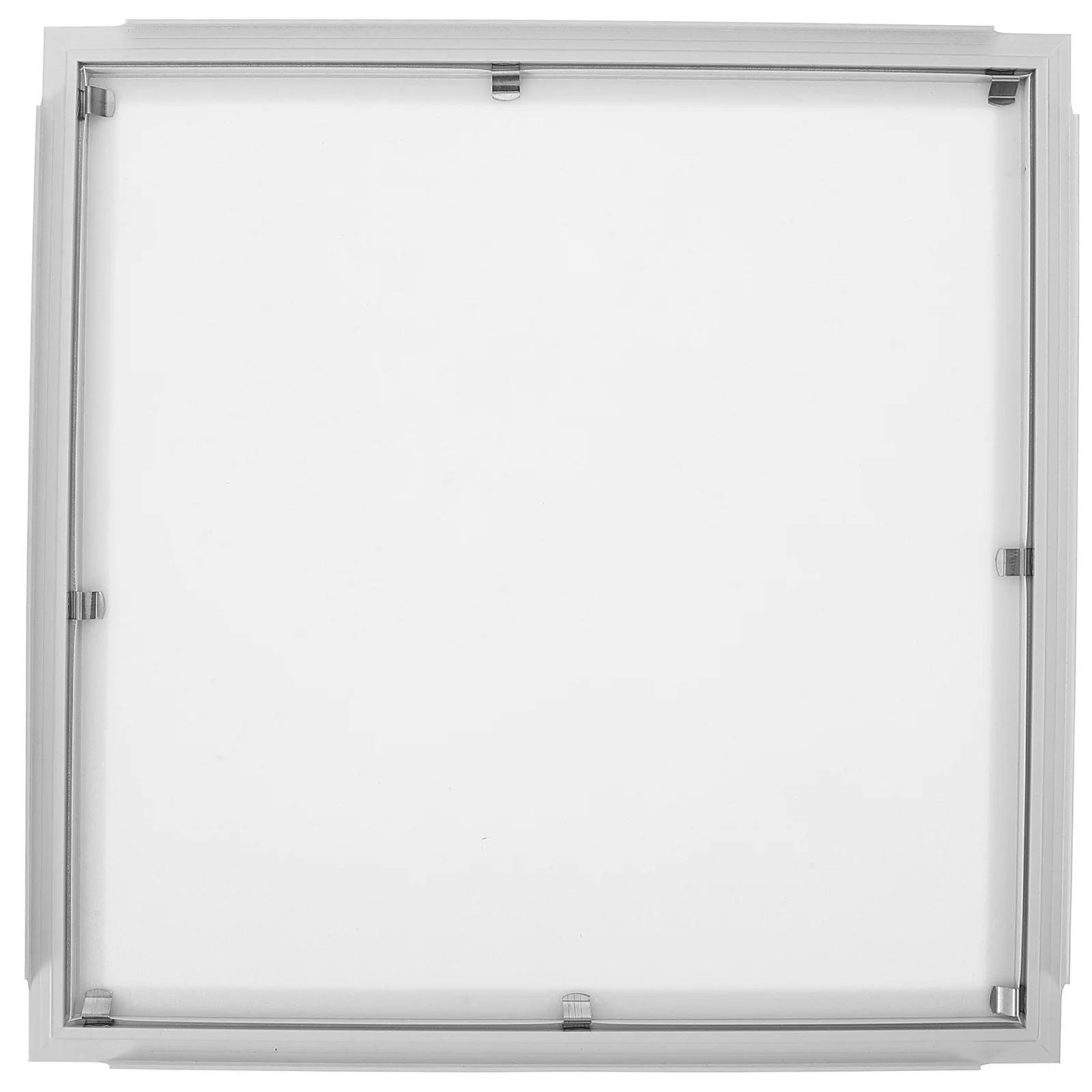 

Квадратный алюминиевый акриловый потолочный светильник, простой стильный абажур для спальни, гостиной, потолочный светильник, диффузор