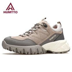 HUMTTO Winter Shoes for Women Anti-slip Hiking Shoes Outdoor Women's Sports Shoes Luxury Designer Sneakers Woman Treeking Boots