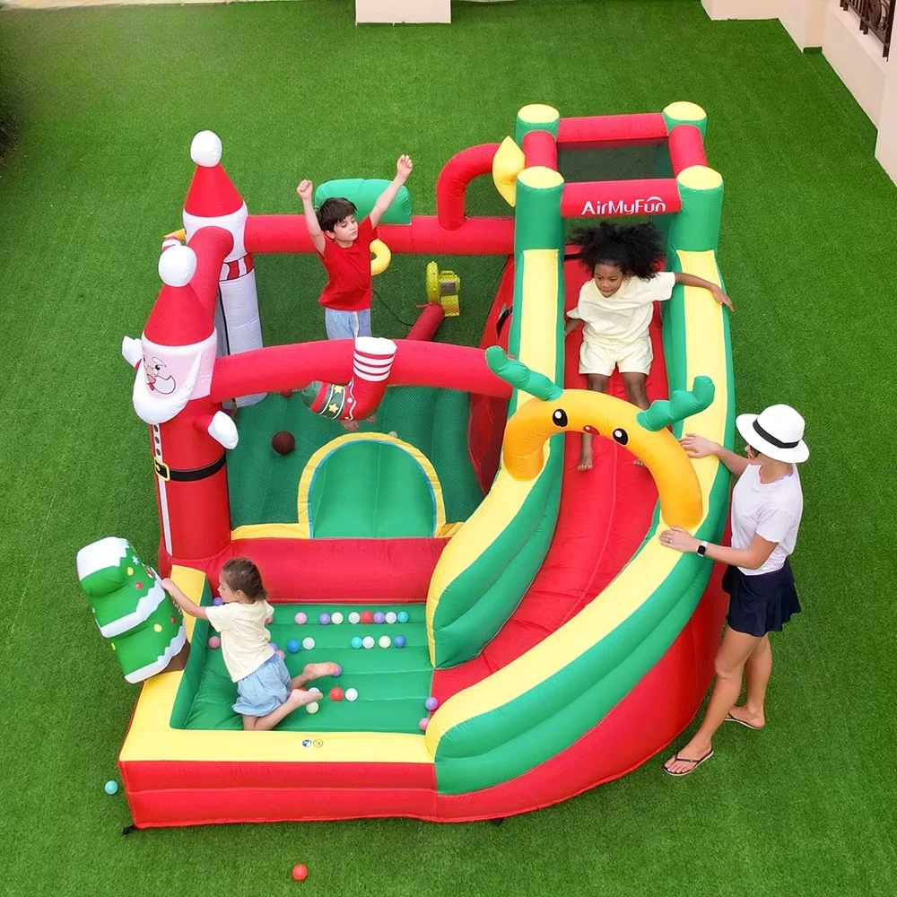 

Christmas Bounce House Inflatable Bouncy House Juegos Inflables Jumping Castle for Kids Inflatable Bounce Castle Bounce House