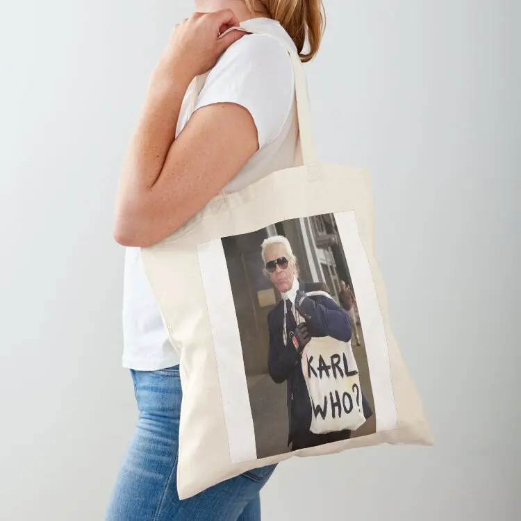 

who karl legend Tote Bag cloth bag woman shopper bag women eco folding shoping