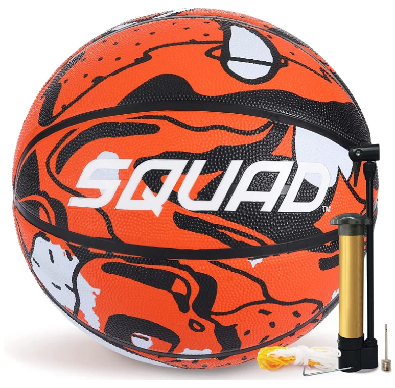 No.7 Basketball Graffiti Colorful Adult PU Leather Wear resistant Indoor and Outdoor Basketball Competition