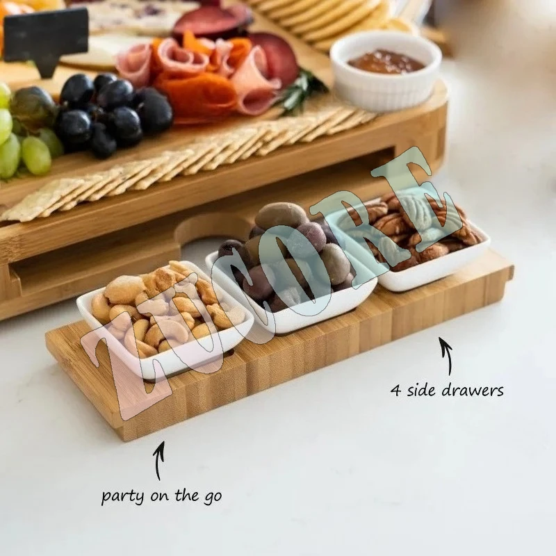 Comida ocidental grande bandeja faca e garfo placa de jantar nanzhu queijo multi-funcional quatro desenhar pão bife faca placa conjunto