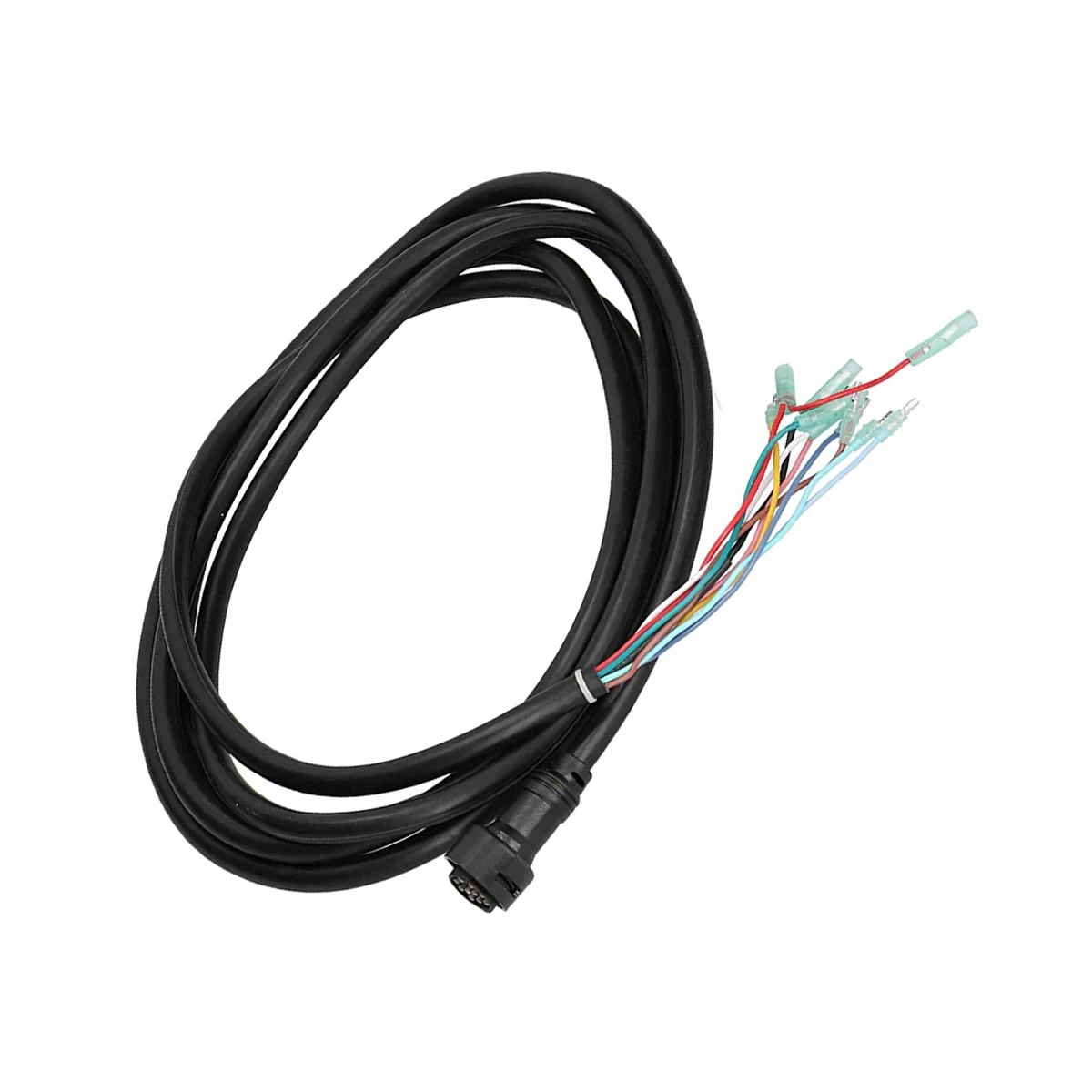 5M/16Ft 10 Pin Main Wire Harness Extension Cable 688‑8258A‑20‑00 Replacement for Yamaha Outboard Engine 703 Control Box