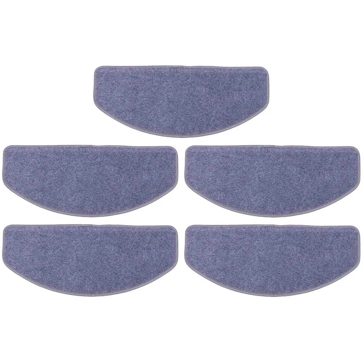 1Set Washable Reusable Stair Step Mat Non Slip Carpet Noise Reduction for Home Safety Comfortable Stair Cover Step Carpet