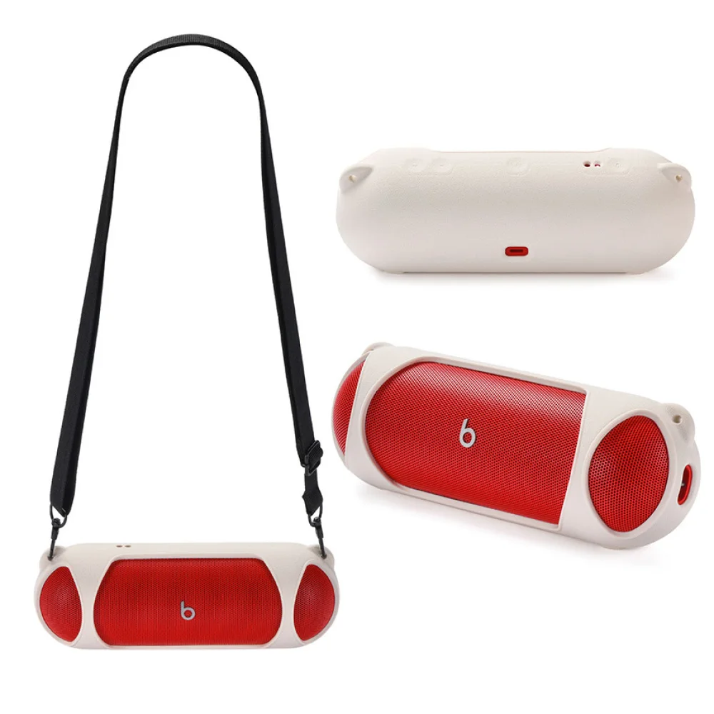 For Beats Pill 2024 Wireless Audio Silicone Protective Case Speaker Accessories