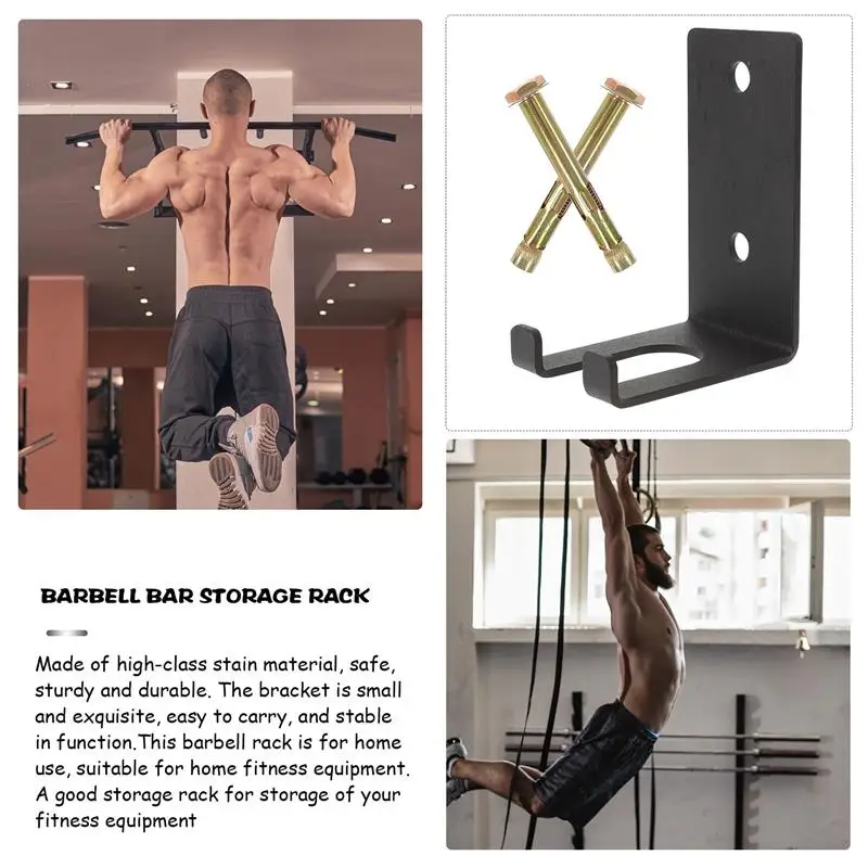 Barbell Storage Rack Household Gym Dumbbell Rod Holder Multi-layer Stands Accessory Barbell Holder Wall Mounted Dumbbell Rack