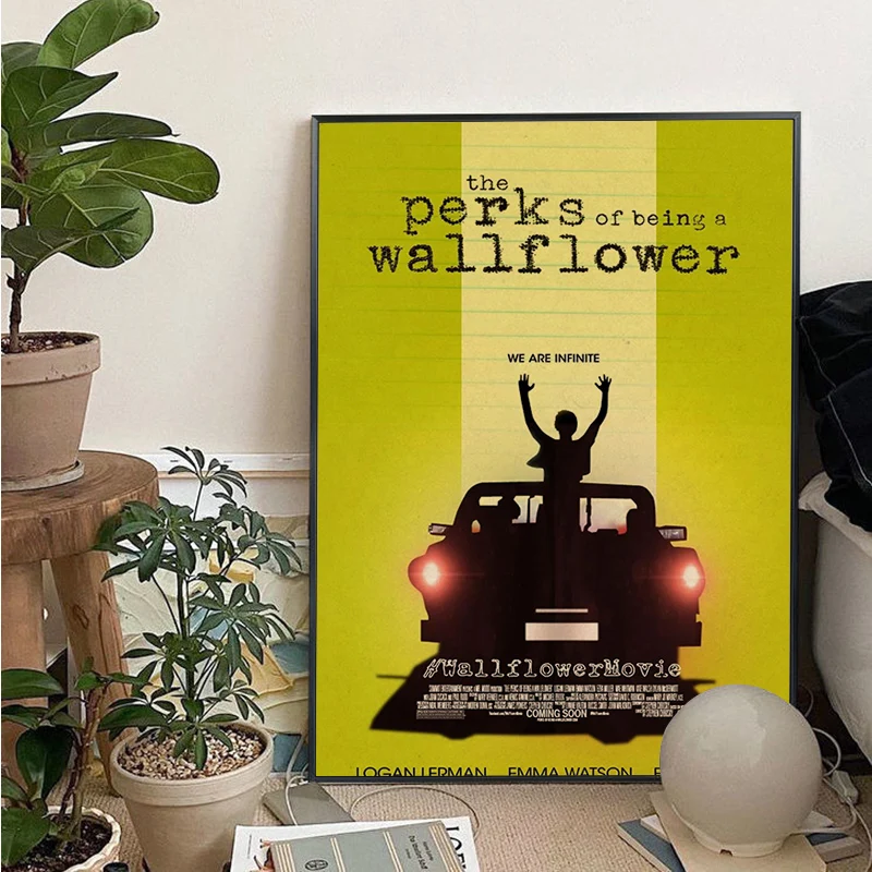 Movie The Perks Of Being A Wallflower Good Quality Prints And Posters Wall Art Retro Posters For Home Nordic Home Decor