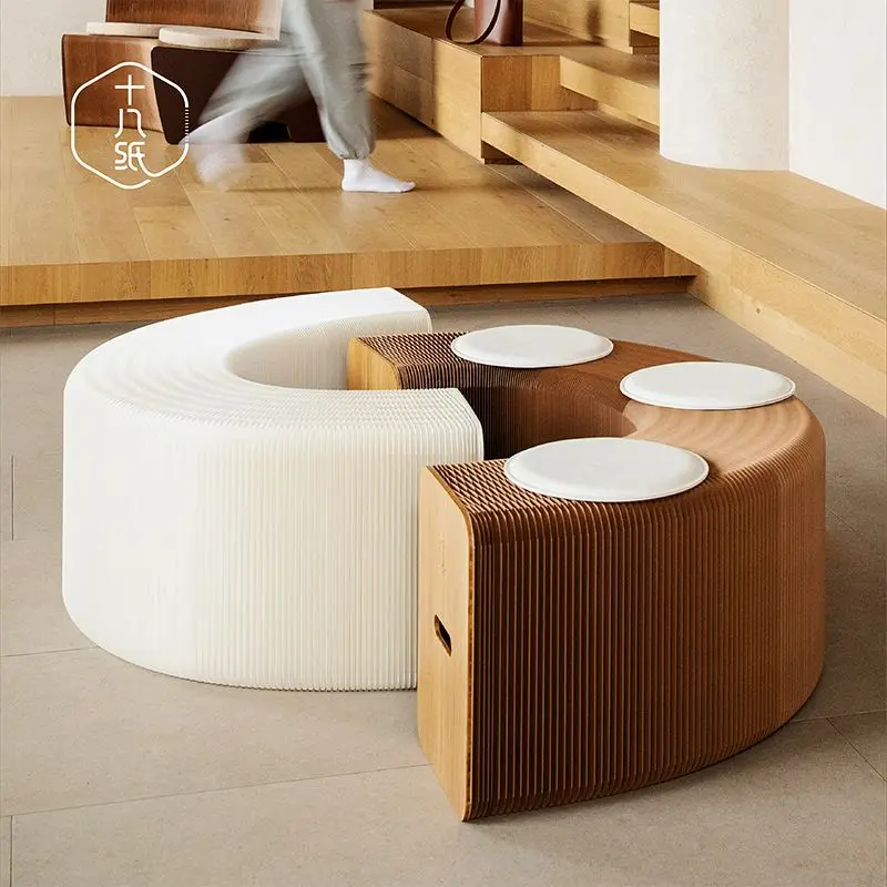 The end of the bed chair paper can be exchanged for a folding stool, and the organ can be stacked, retractable, and multi-fu
