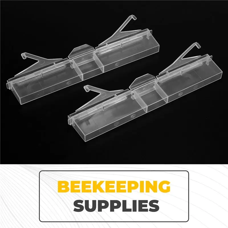 24 Packs Bee Hive Beetle Trap,Clear Plastic Reusable Beetle Blaster Trap For Hive Beetle Beekeeping Supplies Eco-Friendly