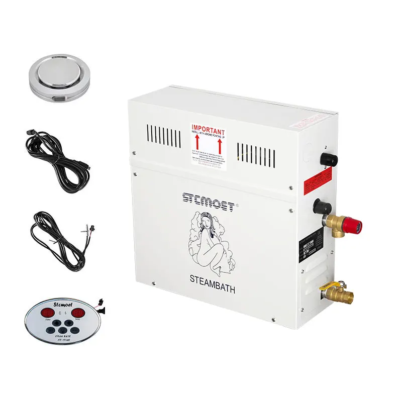 8kw Wet Steam Bath Machine Electric Sauna Steam Generator For Wet Steam Sauna Rooms