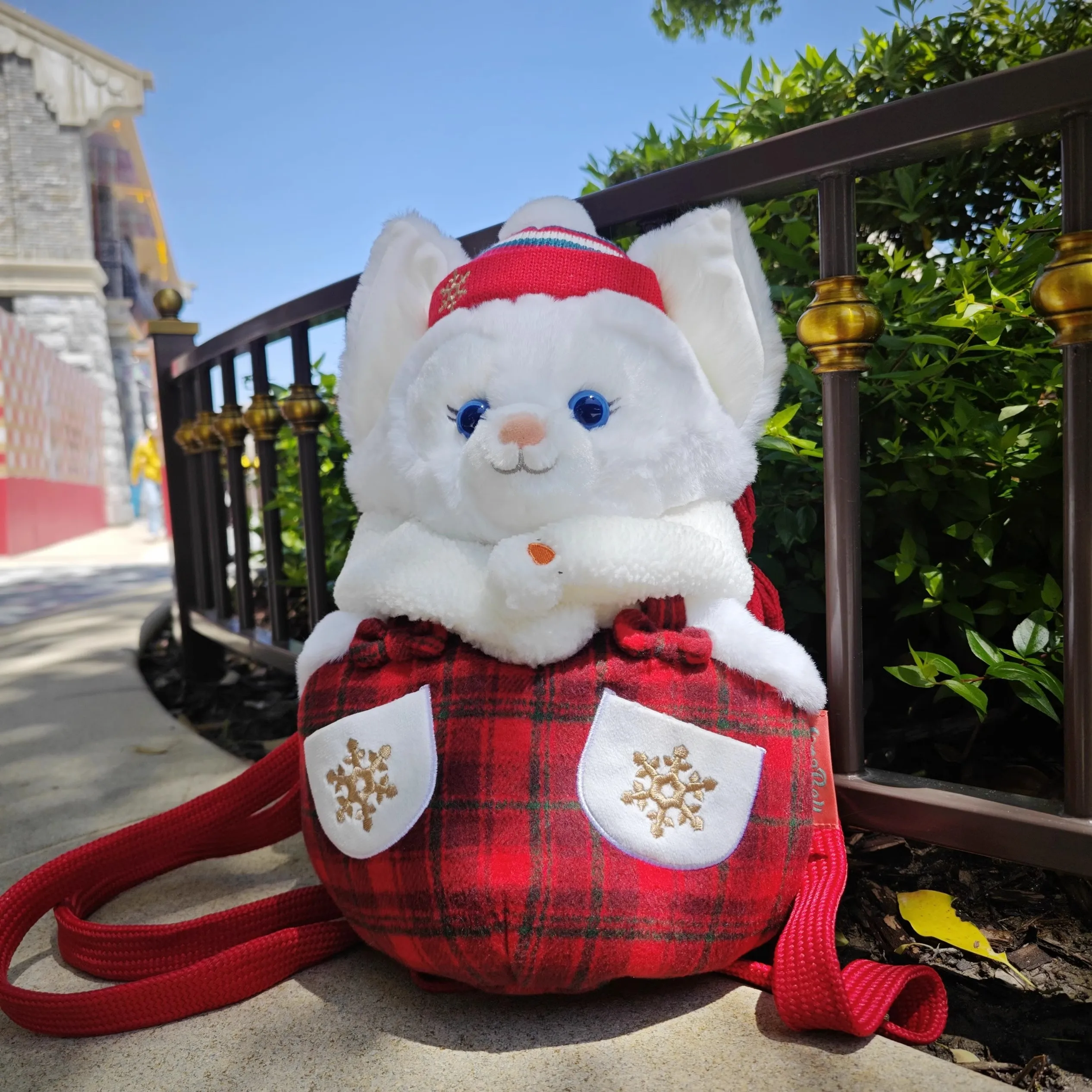 

Cartoon LinaBell Christmas Single-shoulder and Crossbody Bag with Plush Doll, or Backpack, for Girls' Birthday Gift