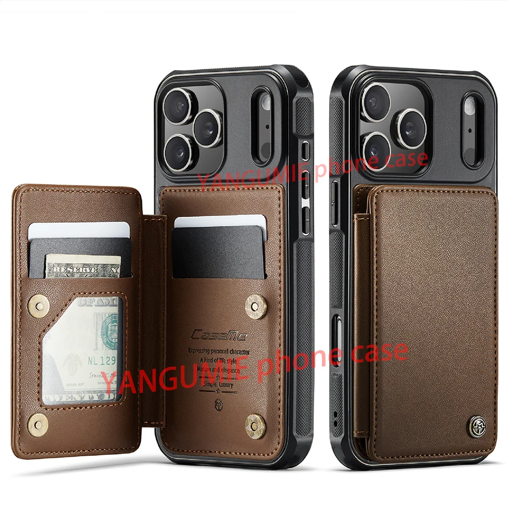 For New all series iPhone 17 Pro Max mobile phone case Apple 16 mobile phone holster card 15/14Pro anti-fall 13/12 card package