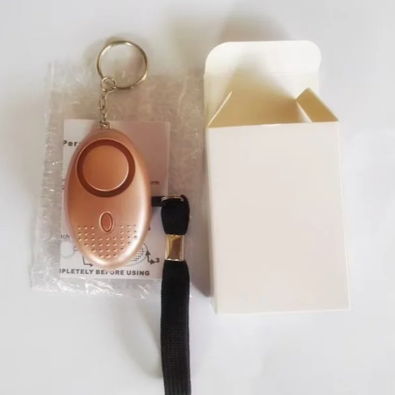 High-volume Egg-shaped Anti-wolf Alarm, Self-defense Device, Personal Alarm Pendant, LED Lighting, Four Colors To Choose From